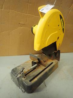 Dewalt D28710 120V 14in Chop Saw. SN 073845