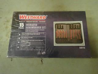 Westward 15-Piece Insulated Screwdriver Set *Unused*