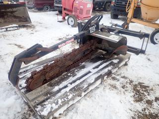 Bradco Model 6CD Hydraulic Trencher To Fit Skid Steer