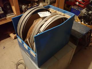 Qty Of Assorted Size Bandsaw Blades