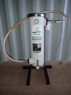 Superdry Systems Model D-4 Desiccant Air Dryer w/ 150 Max PSI, 300 Max CFM. 