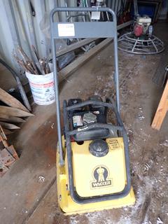 2008 Wacker Neuson Model WP1550AW 4.8Hp 3.6kw Plate Tamper C/w Honda GX160 Gas Motor. SN 6667104