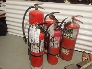 Qty Of Assorted Fire Extinguishers