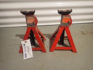 (2) Motomaster 2-Ton Jack Stands