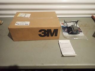 (1) Box Of Size Large 3M Quick Latch Half Facepiece Reusable Respirators . Item# 6503QL/49492 *Unused*