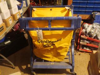 Continental Portable Plastic Fold Up Industrial Hamper