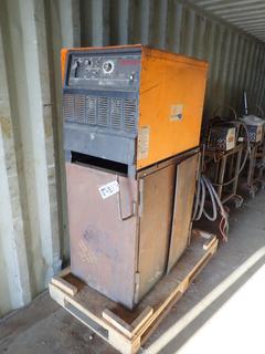 Acklands AK-45Z 90/45/36A 230/460/575V 3-Phase Multiprocess Welder C/w 2-Door Cabinet. SN KH324503