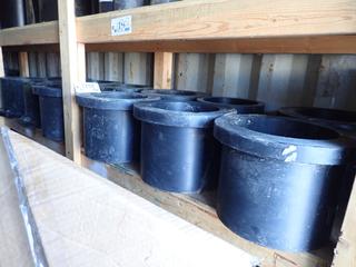 Qty Of Approx. (12) 12in Polyethylene Flange Reducers