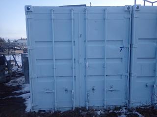20ft Storage Container *Note: Contents Inside, On Top And Around Not Included, Buyer Responsible For Loadout*