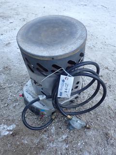 Model MH80CV/HS80CV 30,000-80,000 BTU/HR Propane Gas Heater C/w Hose And Regulator