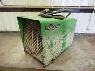 Patron Model P9000 60hz 240V Single Phase 9000W Portable Commercial/Industrial Air Heater. SN 4008051769