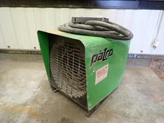 Patron Model P-3000 60hz 240V Single Phase 3000W Portable Commercial/Industrial Air Heater. SN 493409-1394
