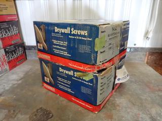 (2) Boxes Of Grabber 6 X 1 1/4in Scavenger Head Drywall Screws *Unused*