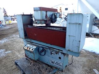 Winona Van Norman Model 810283 30A 220V 3-Phase Surface Grinder. SN 151584 *Note: Running Condition Unknown*