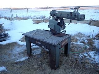 Dewalt 5hp 230V Single Phase 16in Radial Arm Saw. SN 635700027 *Note: Running Condition Unknown*