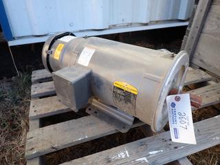 Baldor Reliance 36E047W415G1 5hp 208-230/460V 3-Phase Industrial Motor w/ Stearns Model 105606100DQF 25lb-ft Brake