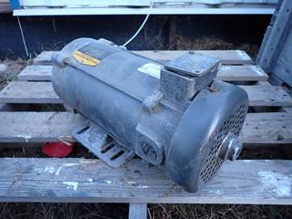 Baldor Reliance 10A 1hp 90V Industrial Motor. SN W0812030074