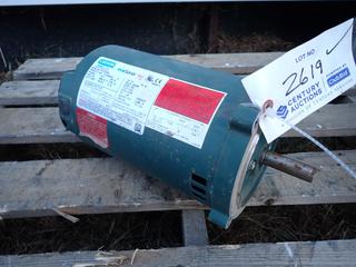 Leeson Model C4T17DC56A 1/3hp 230/460V 3-Phase Motor. PN 