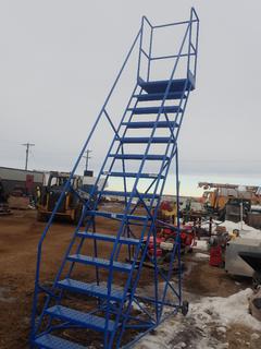 Canopy 14-Step Portable Warehouse Ladder