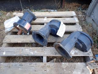 Qty Of (3) Iron Man Grove Gear Speed Reducers w/ 5 Ratio. SN TXM2-5 140/140