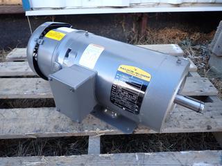 Baldor Reliance 1.5hp 208-230/460V 3-Phase Industrial Motor w/ Stearns Brake *Unused*