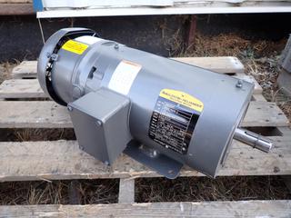 Baldor Model CBM3554T 1.5hp 208-230/460V 3-Phase Industrial Motor C/w Stearns Model 105603100BPF Brake *Unused*