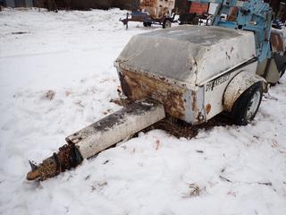 Dynaflect Tow Behind Pavement Deflection C/w 2 5/16 Hitch And P195/75 R14 Tires *Note: Wheel Wells Dented, Requires Repair, Running Condition Unknown, Located Offsite*