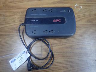 APC Back-UPS 350 200W 2.9A 120V Battery Backup And Surge Protector