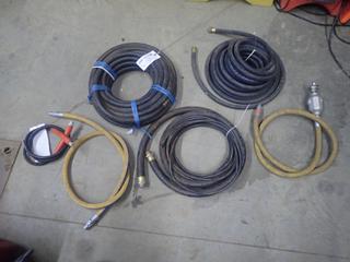 Qty Of Fuel, Air, Hydraulic And Water Hose