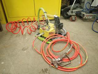 Wagner Procoat Model 0504149 60Hz 6.2A 120V Paint Sprayer C/w Hose