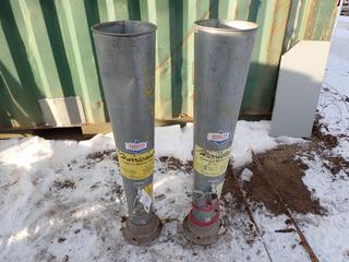 (2) Hurricane 150PSIG Prime Air Blowers