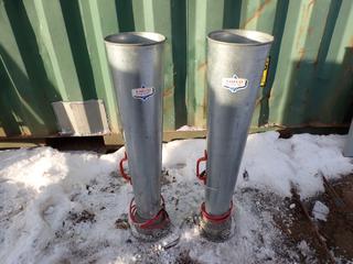 (2) Texas Pneumatic 10in Air Blowers