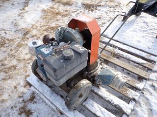 Gorman Diaphragm Pump w/ Briggs & Stratton 3hp Engine *Note: Turns Over, Recoil Requires Repair*