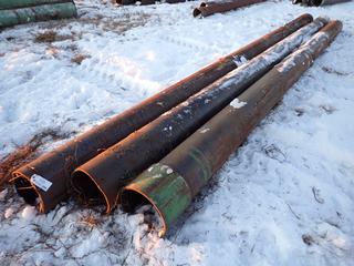 (2) Approx. 25ft X 12in X 3/8in And (1) Approx. 23ft X 12in X 3/8in Steel Pipe *Note:*Note: Located Offsite, Loadout By Appointment Only*