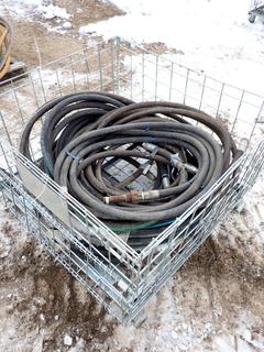 Qty Of Assorted Hydraulic Hose *Note: Crate Not Included*