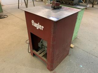 Flagler 27000, 16 Gauge, 3/4 hp, 10.2A, 115V, 60Hz, Single Phase Power Flanger Machine, S/N 16GA-342-1208.