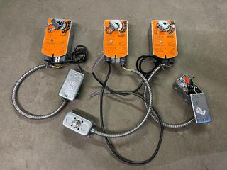 (3) Belimo FSLF 120-S US Fire & Smoke Actuators.