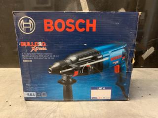 New Bosch Bulldog Xtreme 1" SDS Plus  Rotary Hammer.