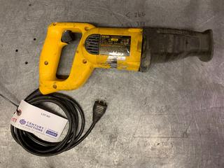DeWalt DW303 Reciprocating Saw, Requires Repair.