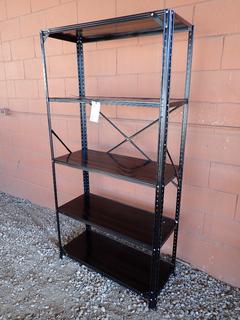 5-Tier Metal Shelf, 36"x 16"x 70".