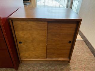 Wooden Storage Cabinet, 30"x 19"x 29".