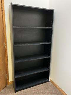 6-Tier Bookcase, 3'x 1'x 6'.