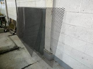 Quantity of Assorted Steel Grating.