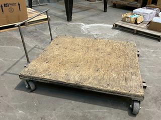 Rolling Platform Cart, 44"x 48".