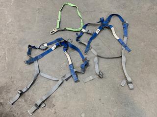 (2) Fall Protection Harnesses & (1) Lanyard.