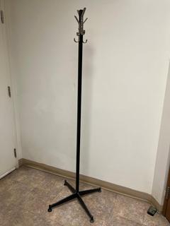 Coat Rack c/w Adjustable Feet.