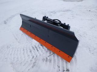 TMG 86 In. Hydraulic Dozer Blade, Model TMG-DB86, S/N BL2021090820 *Note: Damage to Mouldboard*