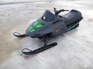 1996 Arctic Cat  Puma Snowmobile, Model 340 Puma, C/w Suzuki Gas Motor, 121 In. Track, SN 9413824