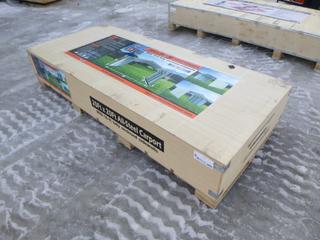 Unused TMG All Steel Carport, Model TMG-Cp2020F, 20 Ft. x 20 Ft.