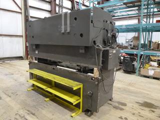 AllSteel 70-10 Press Brake, 70 Ton, 10ft, 20 hp, 550v, 3ph, 6cy, 20amp, S/N 319 c/w Dyes From 1” to 10ft and Metal Table Items, Approx. 17,000 Lbs